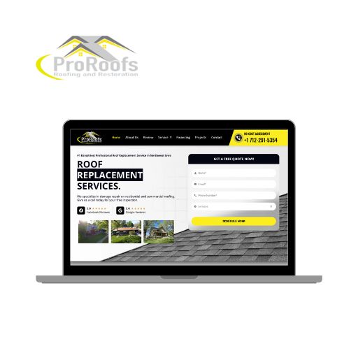 roofing website design